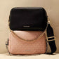 Bryant Medium Leather Double Zip Chain Camera Crossbody