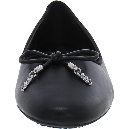 Womens Leather Ballet Flats