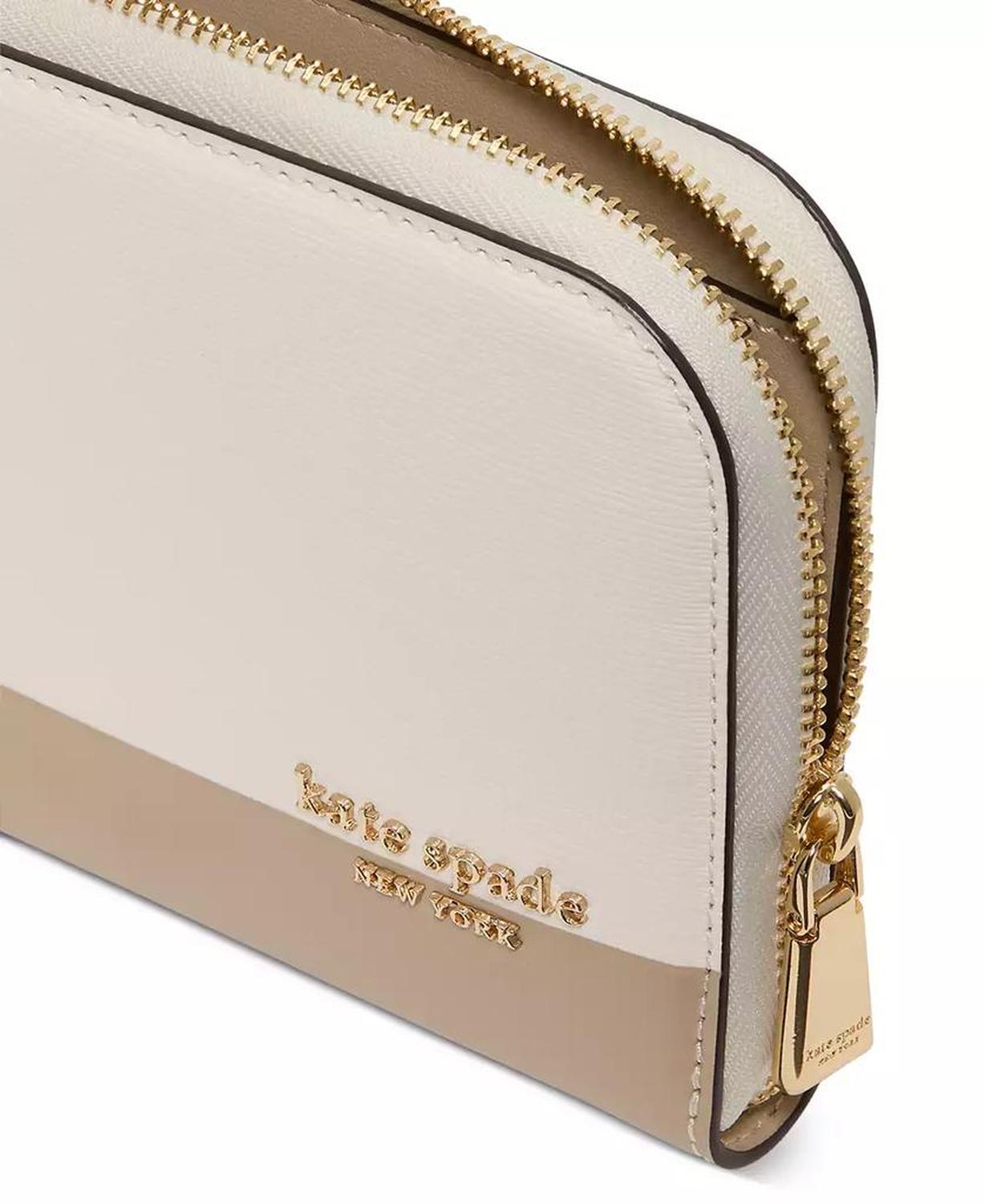 Devin Saffiano Leather Zip Around Continental Wallet