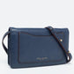 Marc Jacobs Navy Leather Recruit Wallet On Strap