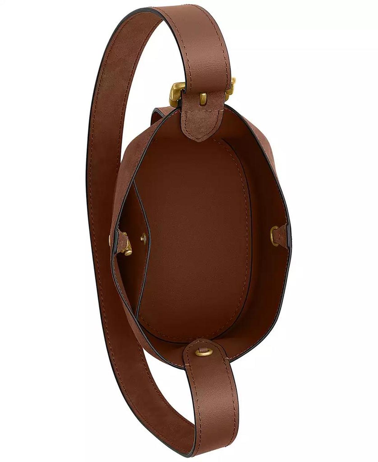 Bleecker Small Suede Bucket Bag 21