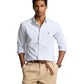 Classic Fit Striped Oxford Shirt