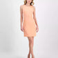 Women's Solid-Color Crewneck Sleeveless Bodycon Dress