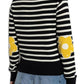 Marc Jacobs Joy Striped Crewneck Jumper