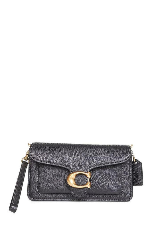 Coach Logo Plaque Chain Crossbody Bag