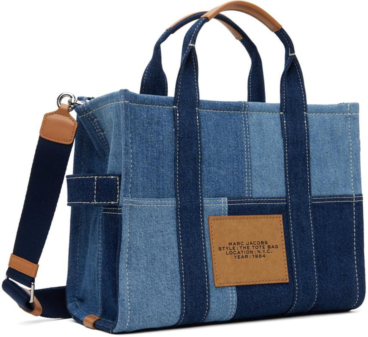 Blue 'The Denim Medium' Tote