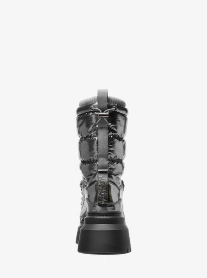 Shiloh Metallic Mixed-Media Boot