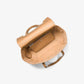 Sophia Hand-Stitched Pebbled Leather Satchel