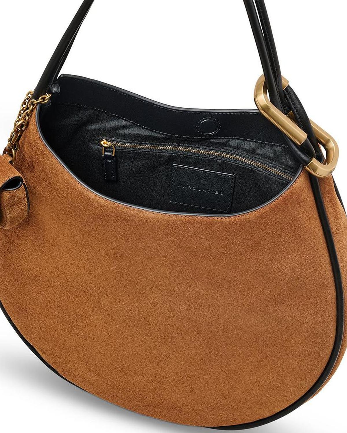 The Suede Large Dual Hobo Bag