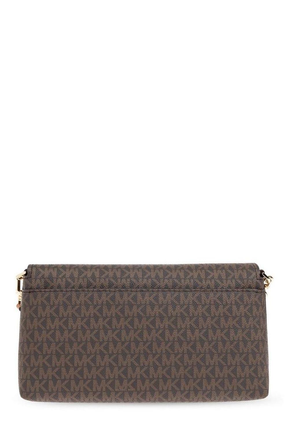 Michael Michael Kors Addie Medium Signature Logo Convertible Shoulder Bag
