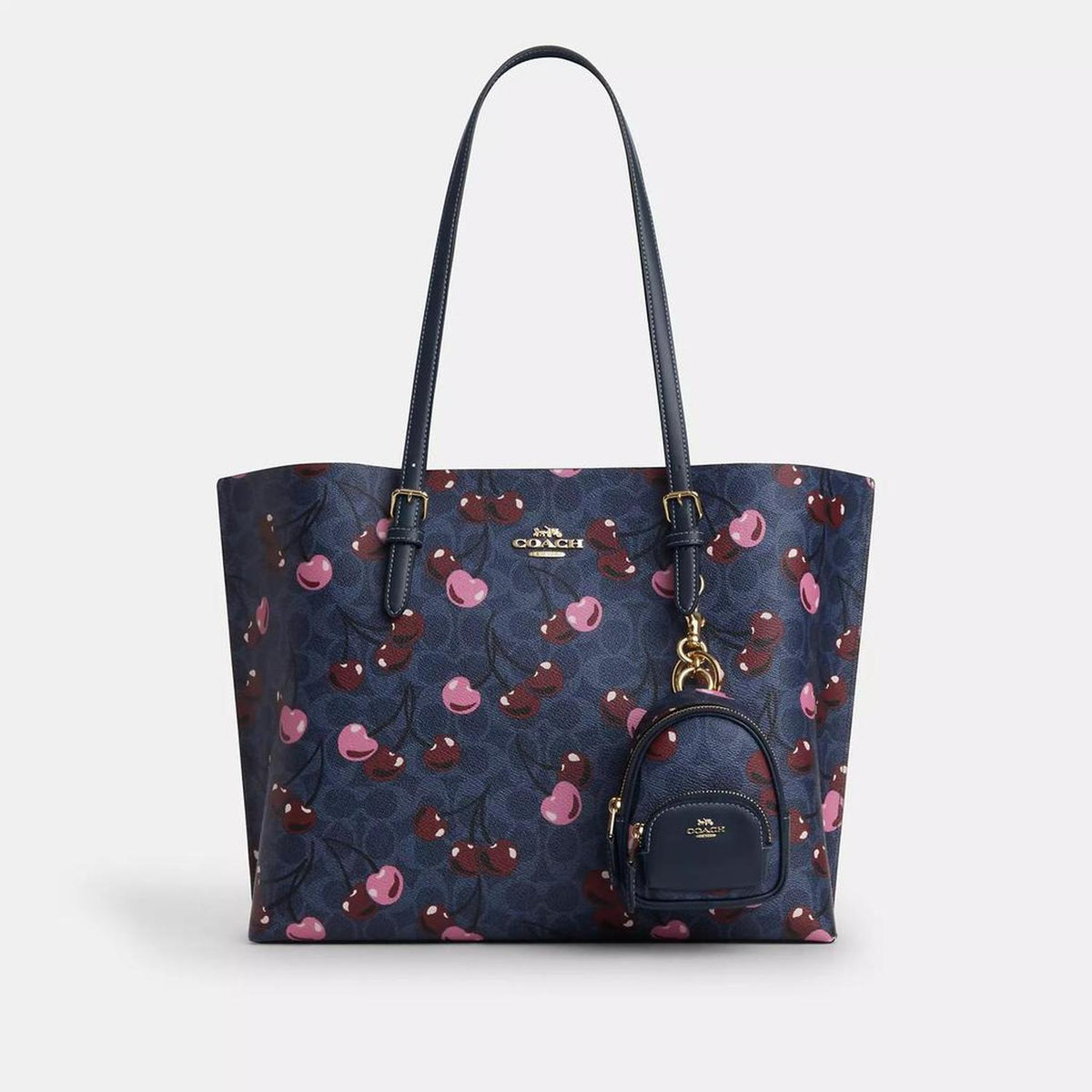 ? Coach Court Backpack With Cherry Print bf7cdfbb-dc2c-4cc2-aca7-  main image 2