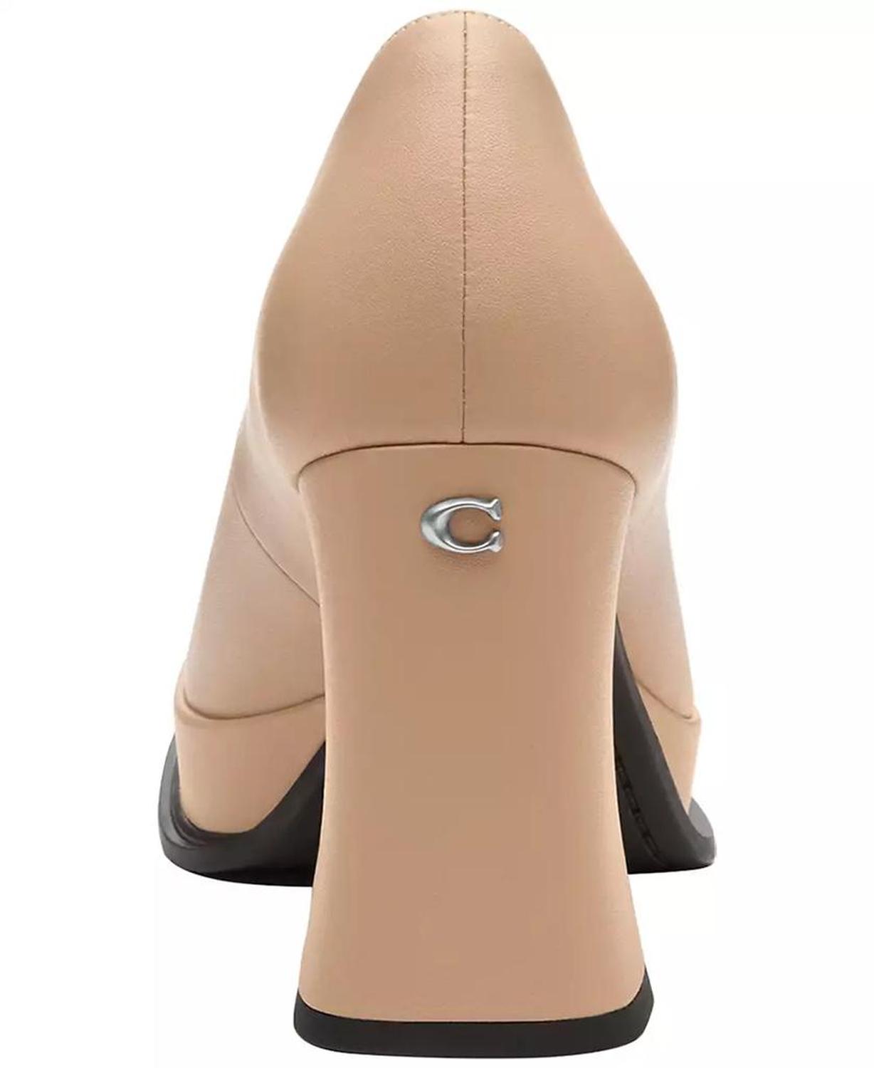 Women's Sculpted C Leather Pumps