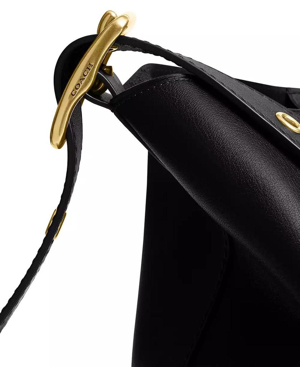 Bleecker Medium Leather Bucket Bag