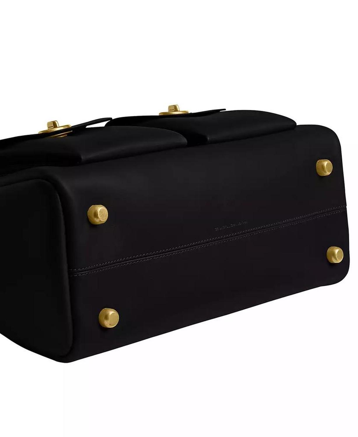 Women's Originals Twin Turnlock Waxed Smooth Bag