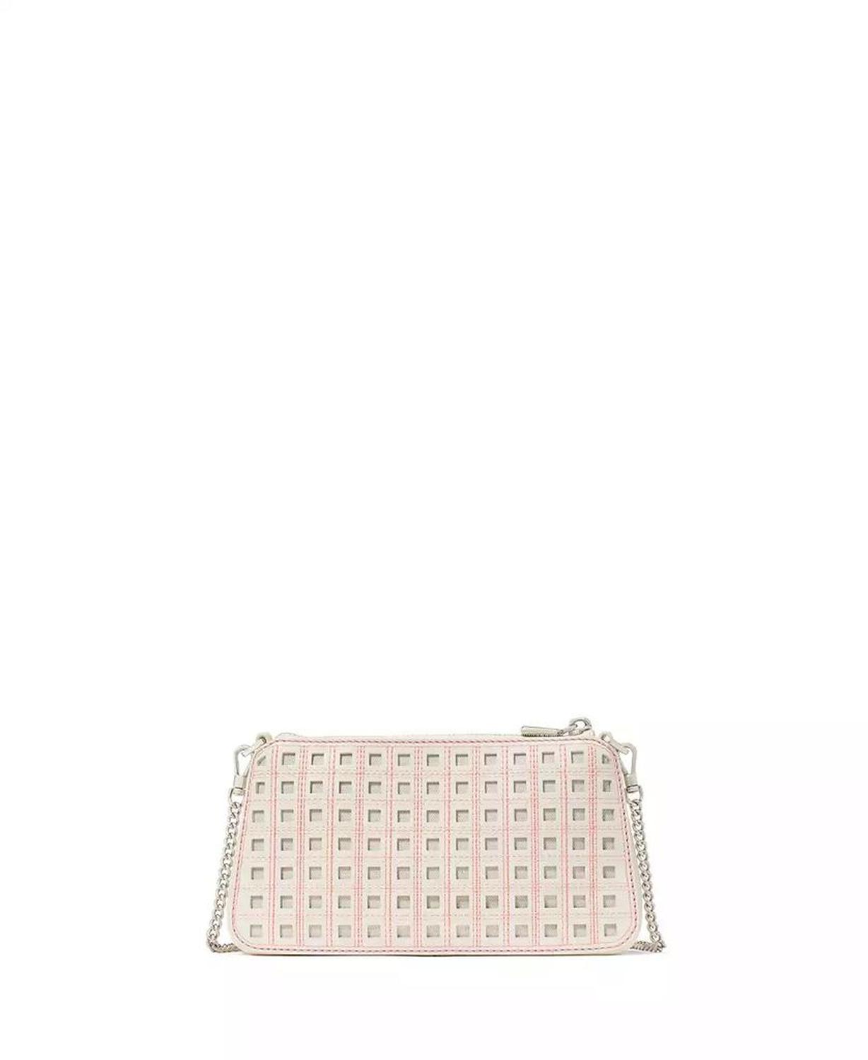 Grace Perforated Pochette Crossbody Bag