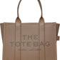 Gray 'The Leather Large' Tote