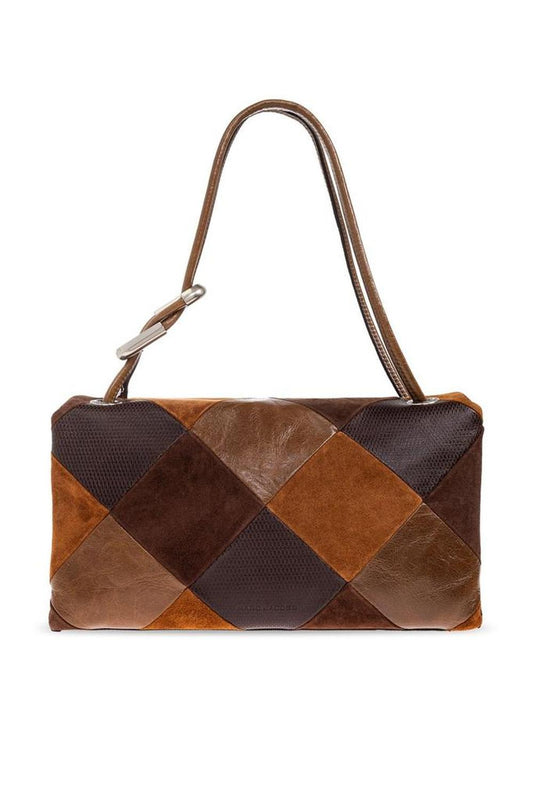 Marc Jacobs Logo Detailed Foldover Shoulder Bag