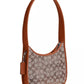 Originals Small Crystal Signature Jacquard Curve Zip Shoulder Bag