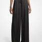 Hammered Satin Palazzo Trousers