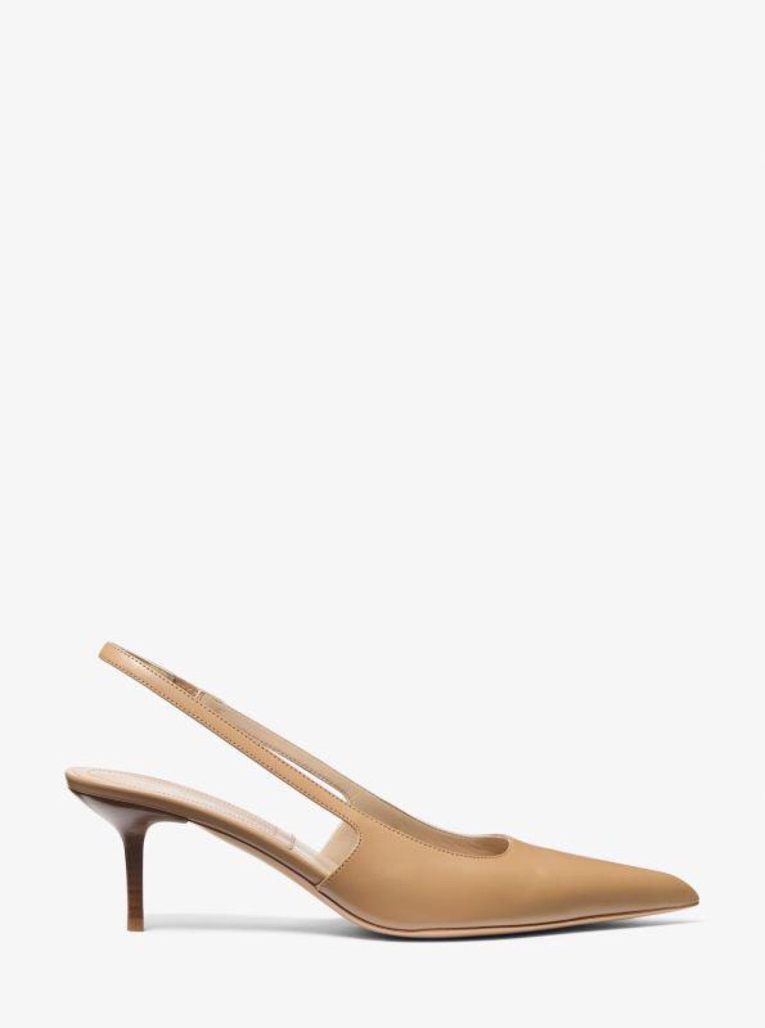 Emma Leather Slingback Pump