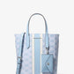 Vincent Small Logo Jacquard Tote Bag with Card Case