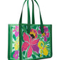 Manhattan Tropical Foliage Canvas Jacquard Small Tote