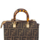 FENDI By The Way Mini FF & Leather Shoulder Bag