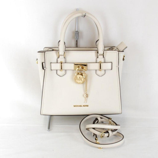 Leather Handbag Shoulder Bag (Pre-Owned)
