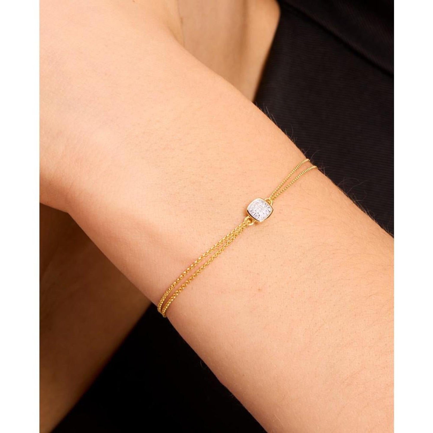 Time To Shine Pavé Diamond Accent Bracelet