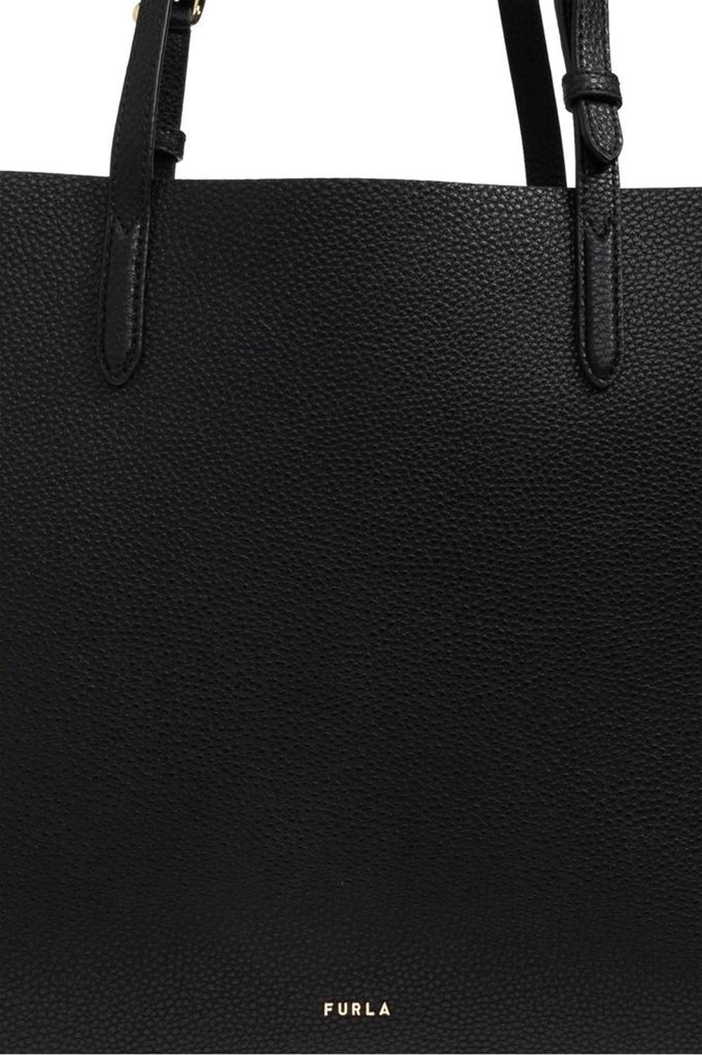 Furla Ava Logo Printed Large Shopper Bag