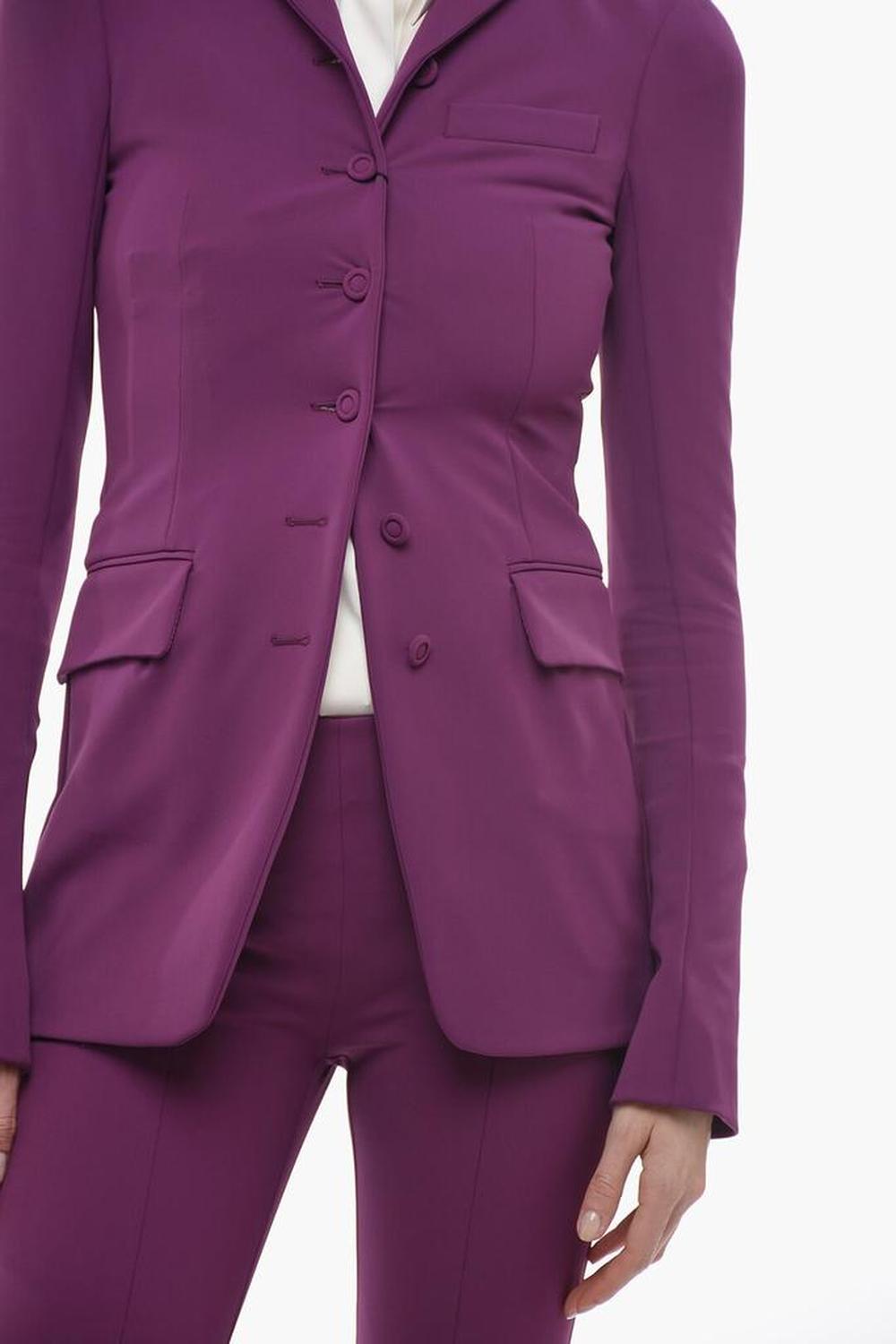 Stretch Fabric SPEZIE Blazer with Mocro Lapel