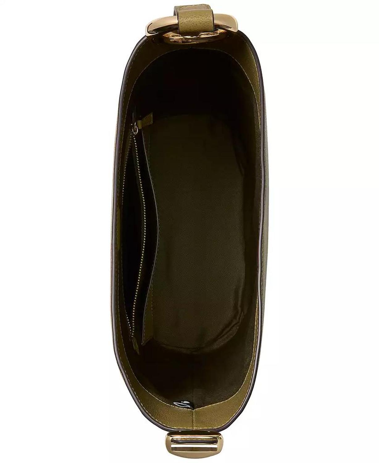 Halo Medium Smooth Leather Bucket Bag