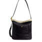 Bleeker Medium Shearling Trim Bucket Bag