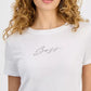 Women's Cotton Embellished Logo T-Shirt