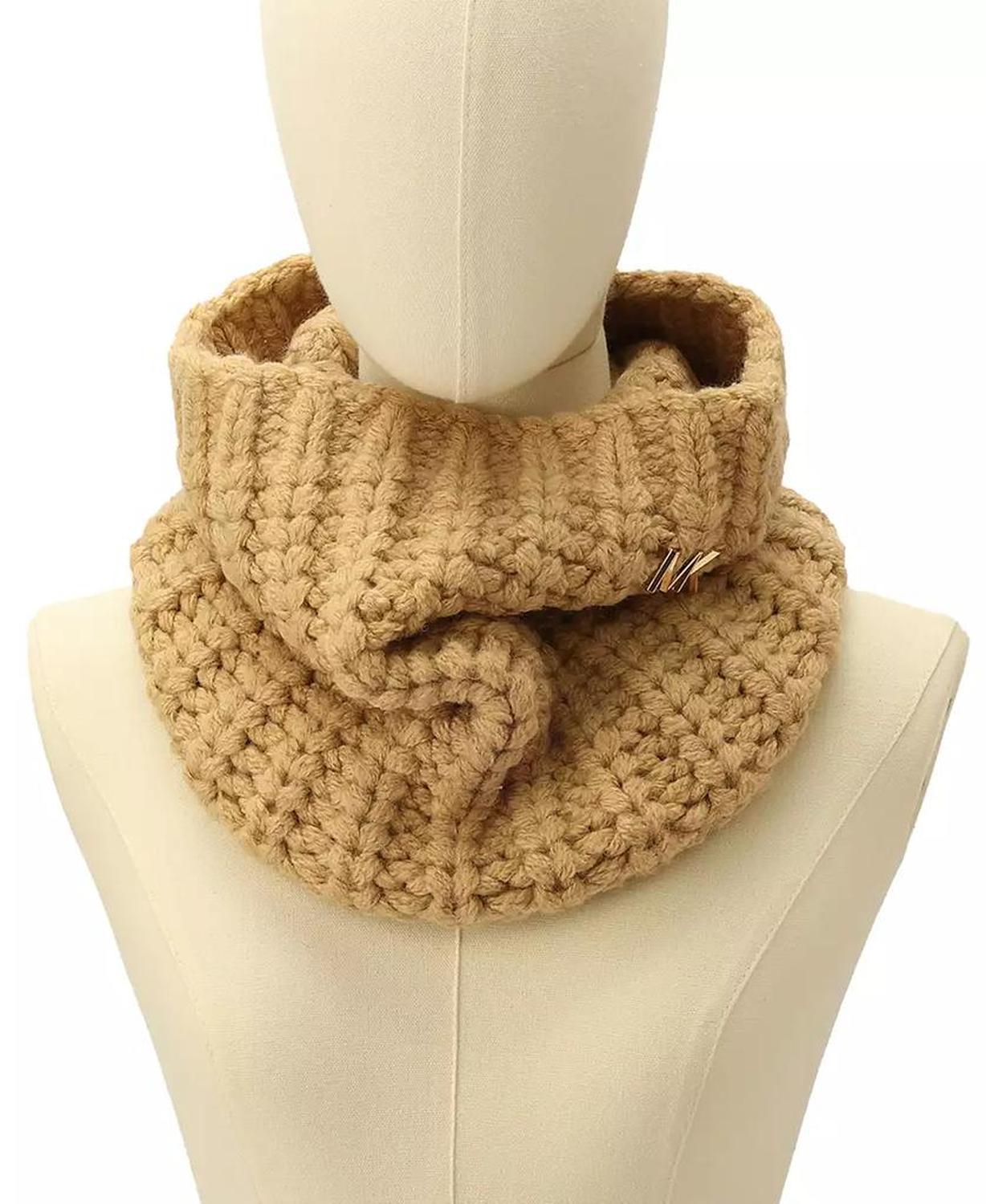 MICHAEL Women's Logo Detail Super Chunk Neck Warmer