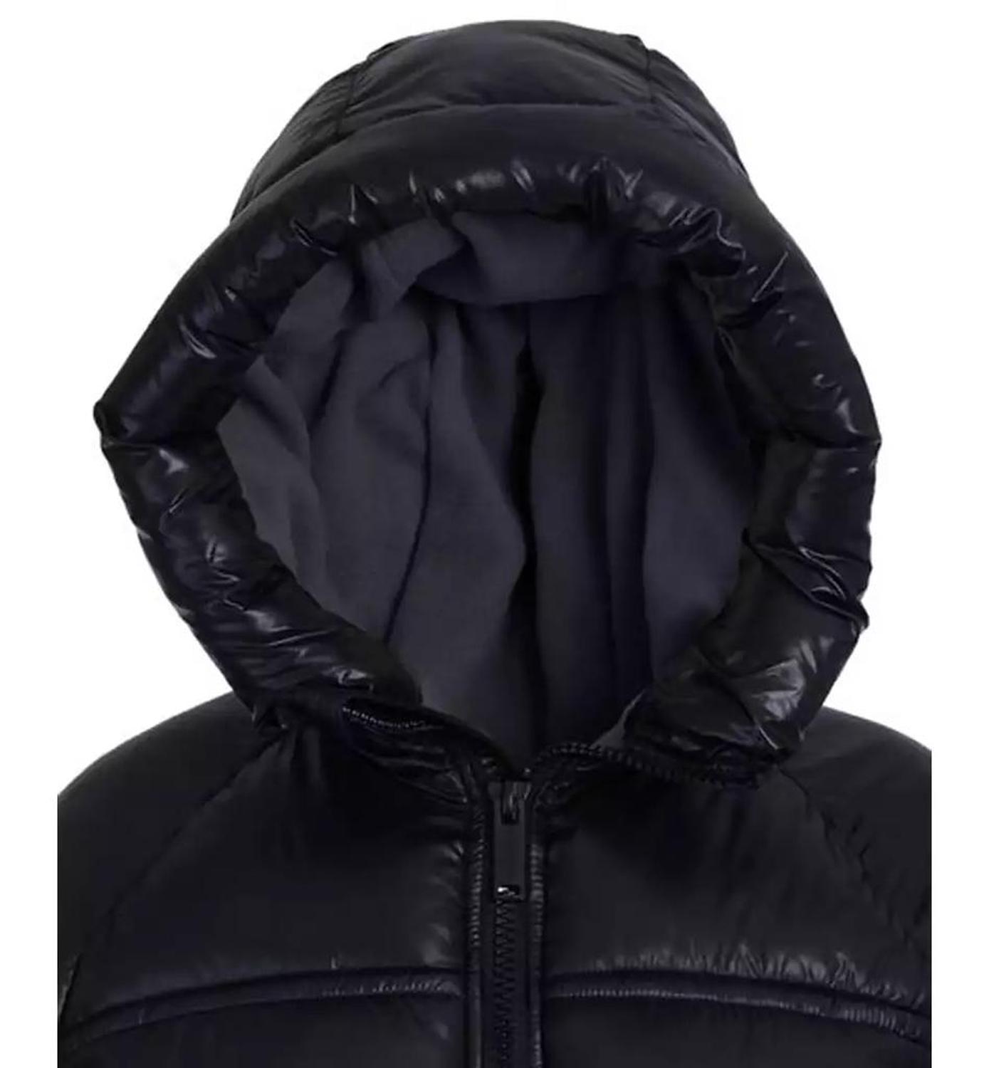 Toddler and Little Boys Heavyweight Shine Puffer Jacket