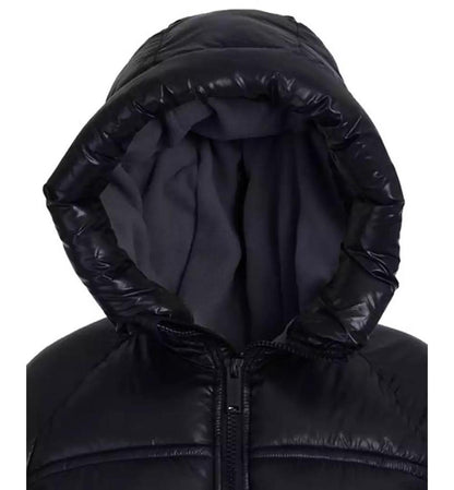 Toddler and Little Boys Heavyweight Shine Puffer Jacket