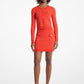 Logo Jacquard Knit Skirt