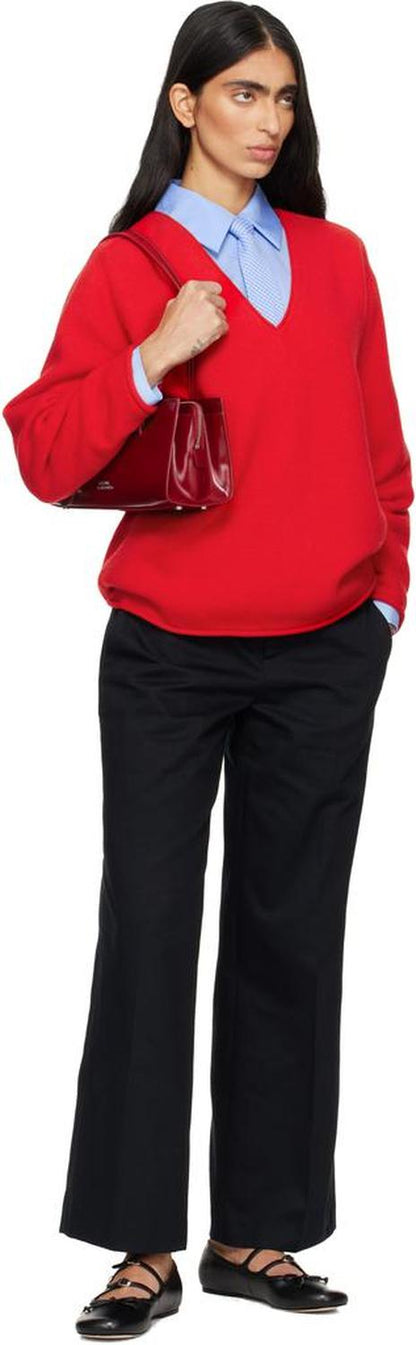 Red 'The Glam Mirror Satchel' Bag