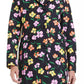 Women's A-Line Printed Trench Coat
