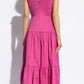 Kate Spade Bow Strap Tiered Dress