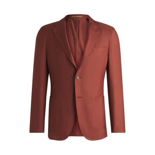 Slim-fit suit jacket in cashmere, wool and silk