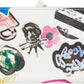 White 'The Sticker Utility Snapshot Mini Compact' Wallet