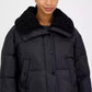 Women's Faux-Fur-Collar Puffer Coat