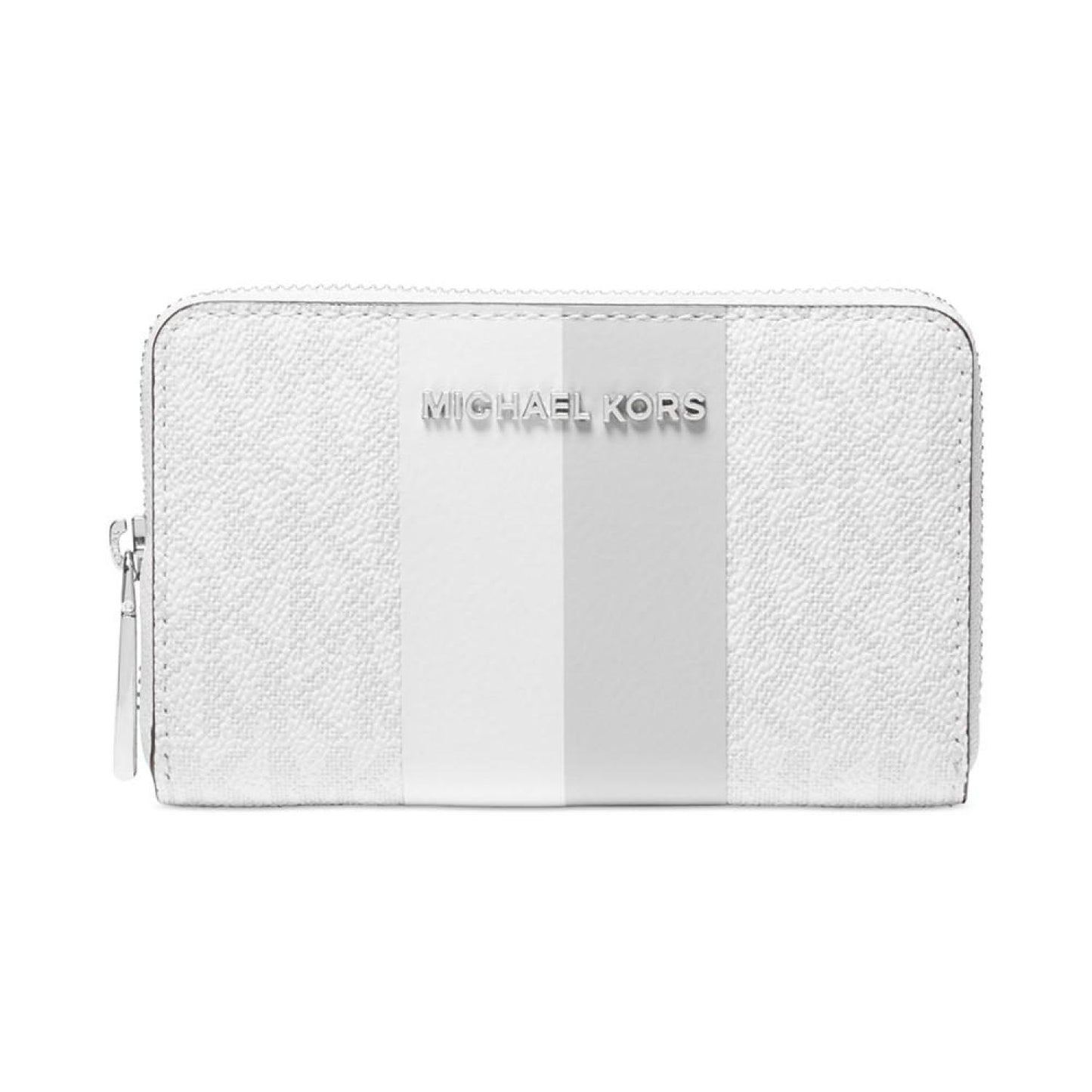 Jet Set Logo Small Zip Around Card Case