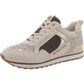 Womens Faux Leather Lifestyle Casual And Fashion Sneakers