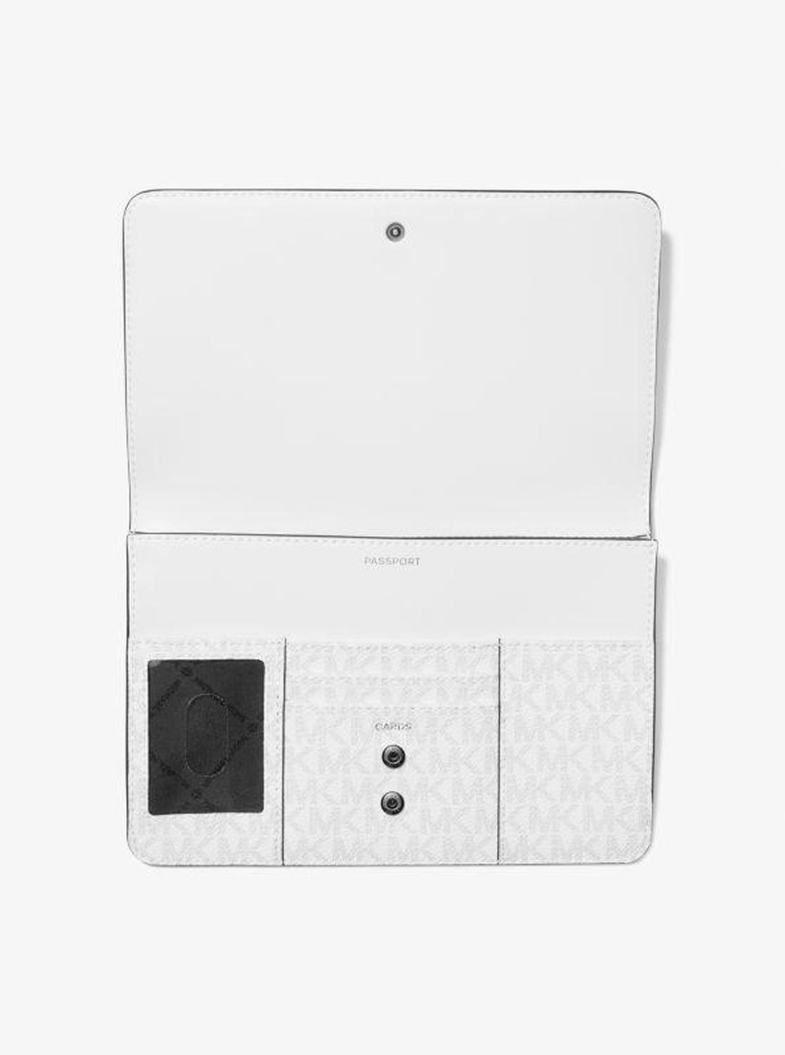 Cooper Large Embellished Signature Logo Travel Wallet