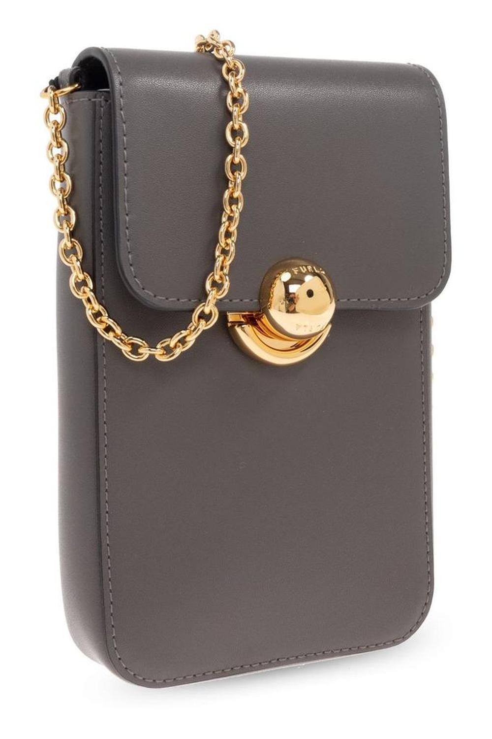 Furla Sfera Vertical Foldover Top Crossbody Bag