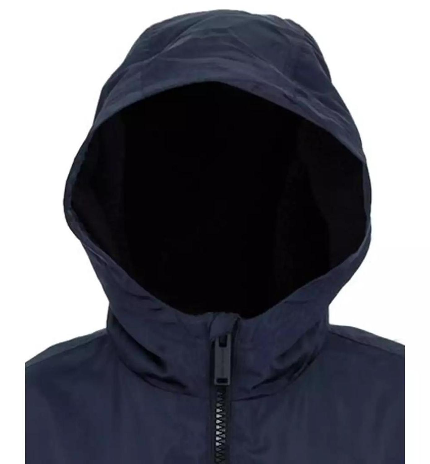 Big Boys Fleece Lined Zipper Rain Jacket