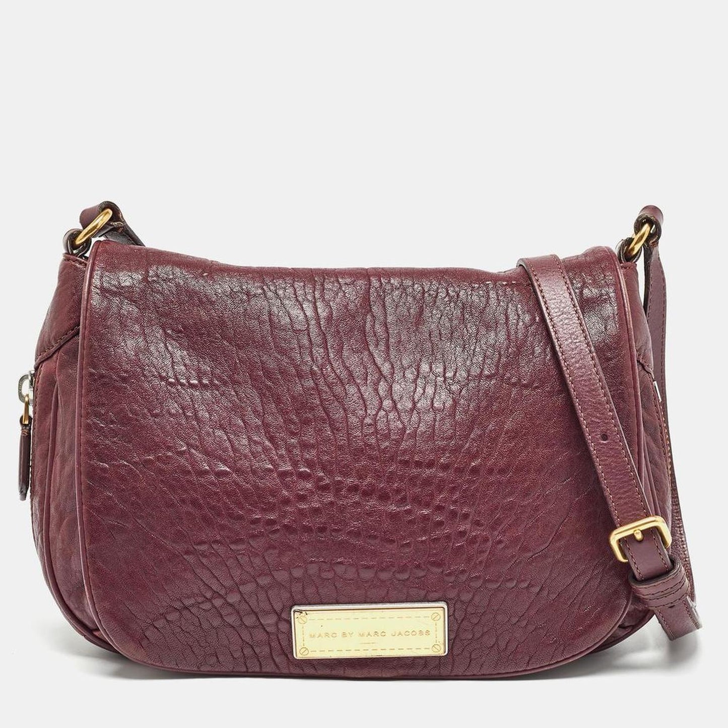 Marc By Marc Jacobs  Leather Washed Up The Nash Crossbody Bag
